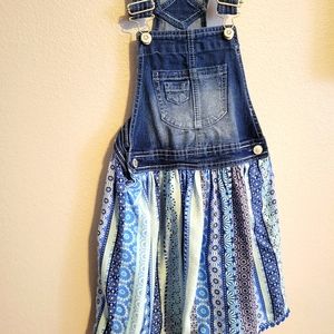 Denim Jumper Dress